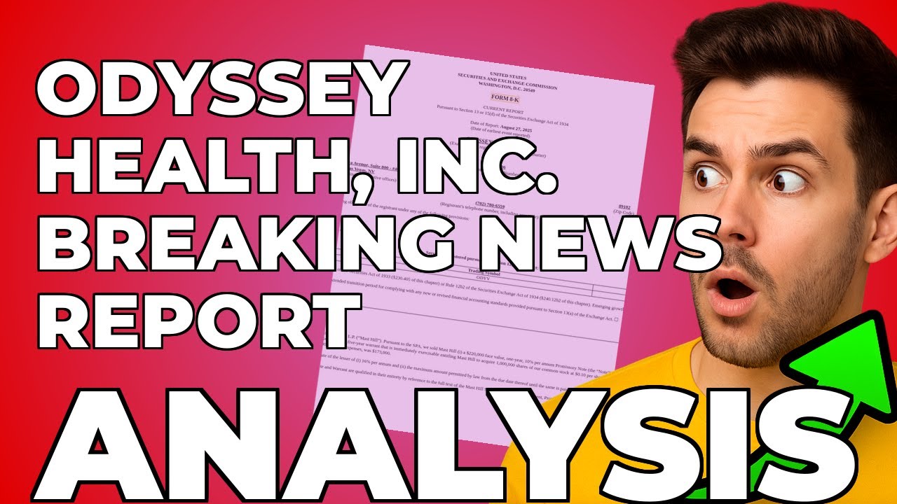 My Take on Odyssey Health's Risky Financing Strategy