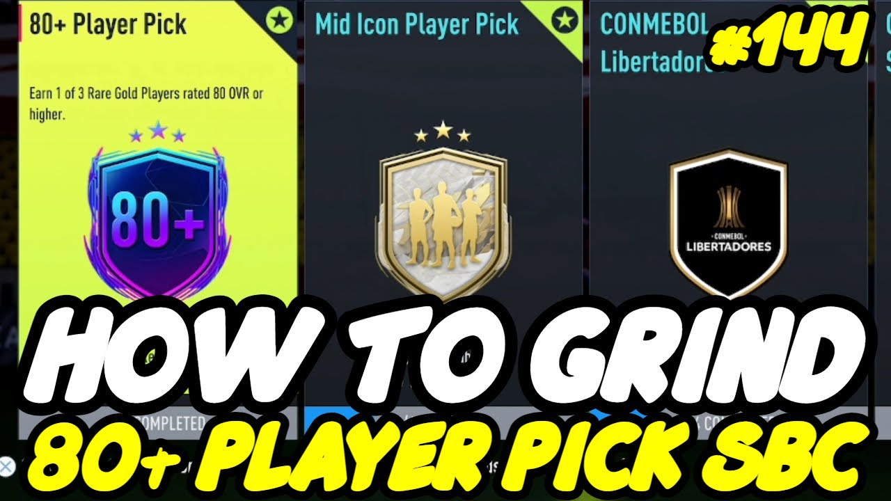 How To Grind The 80+ Player Pick SBC - FIFA 22 Ultimate Team Road To Glory 144