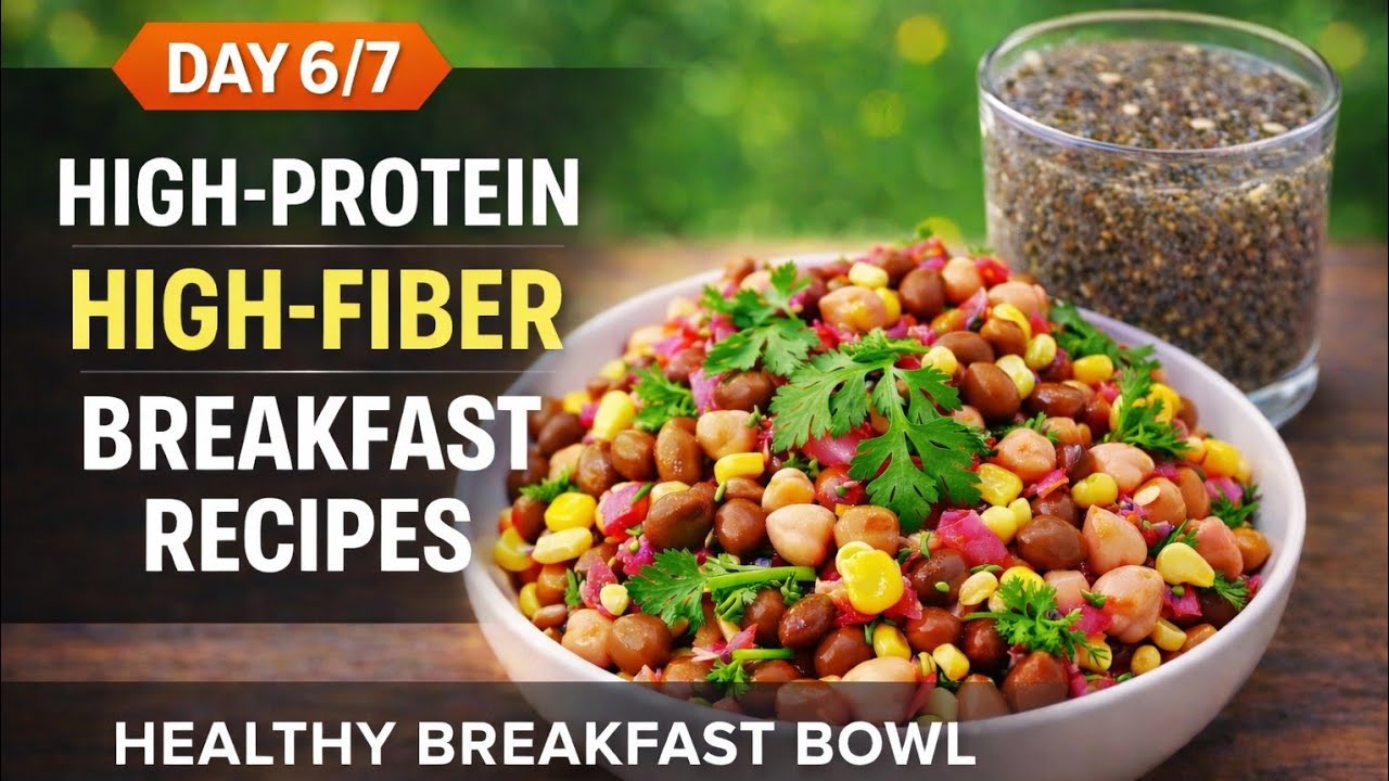 Day 6/7 | Wt Loss Recipe | 🔥High Protein+Fiber Steamed Salad🥗 | Healthy Breakfast😋👌 @nenumetejuni 