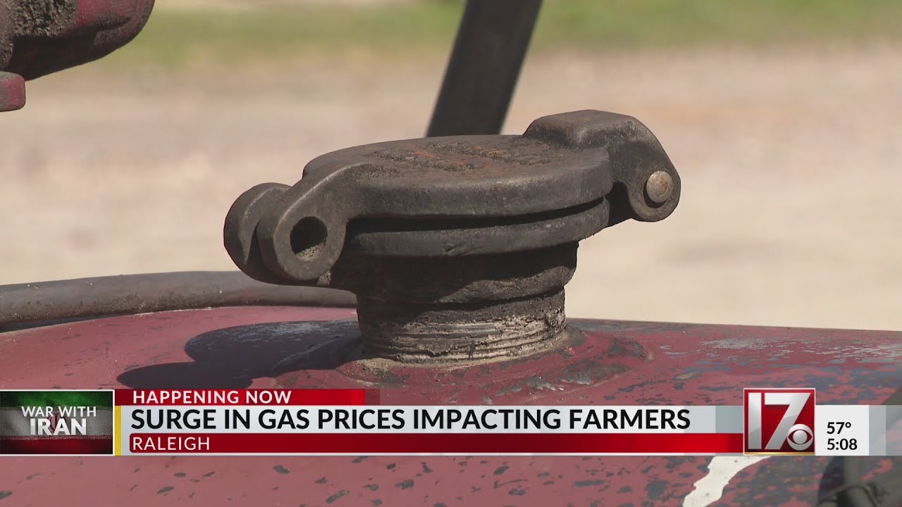 Higher gas prices impacting NC farmers