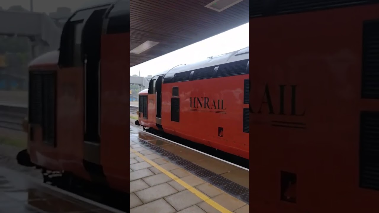 Colas Rail freight class 37 at Leicester