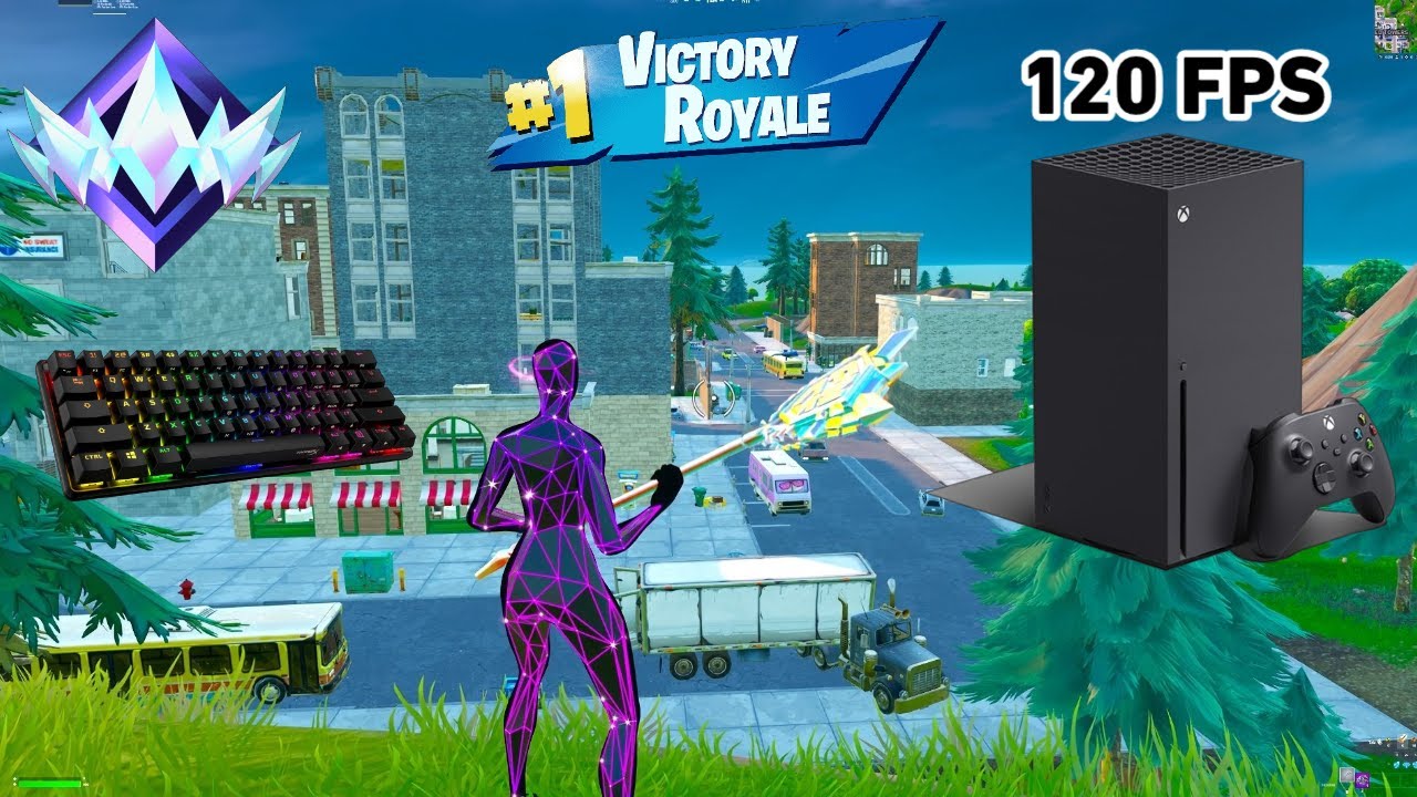 Fortnite Unreal Ranked Reload on Xbox Series X | Keyboard & Mouse Gameplay | 120 FPS