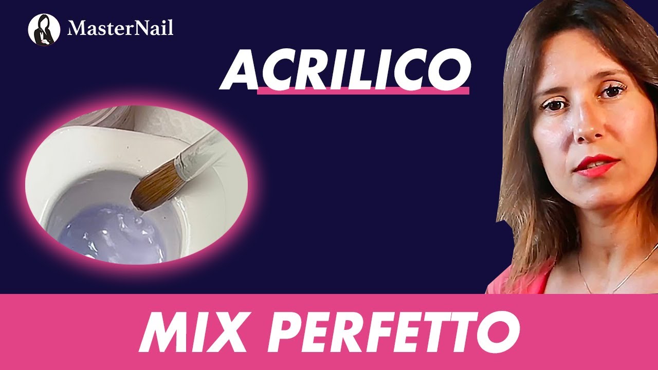 ACRILICO UNGHIE | Come miscelare Liquido e Polvere (comunemente chiamato Acrilico Unghie)