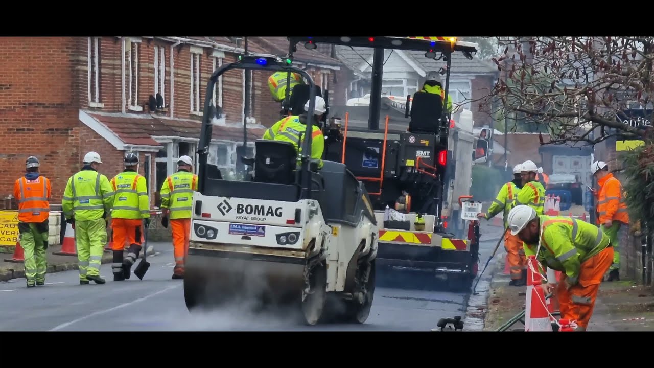 Kingsley Road Shirley Southampton SO15   Road Resurfacing  -  November 9/10th 2021