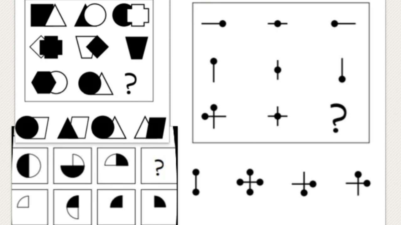 ABSTRACT REASONING: Shapes Shaded and Unshaded