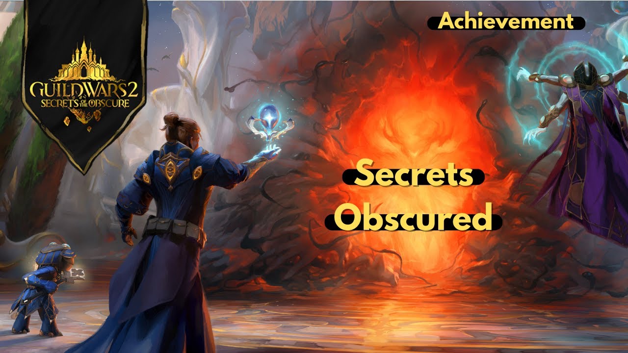 [Guild Wars 2] Secrets Obscured Locations // Wizard's Tower // Achievement
