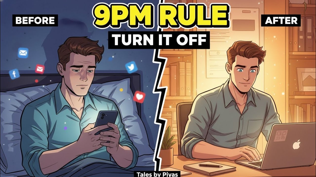 The 9PM Rule That Changed His Life Forever | Stop Scrolling & Start Building