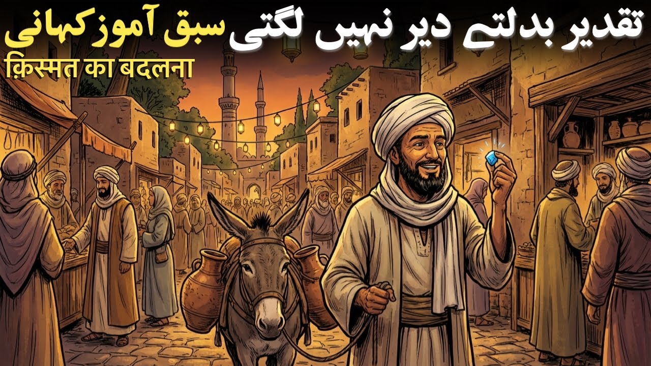 Qismat Badlte Dair Nhi Lagti | क़िस्मत का बदलना | Urdu Moral Story