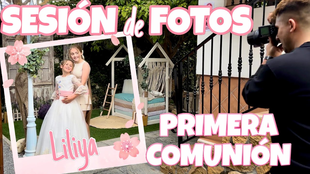 Vlog FOTOS COMUNI&Oacute;N LILIYA 📸 SESI&Oacute;N Fotografica PELO SUELTO