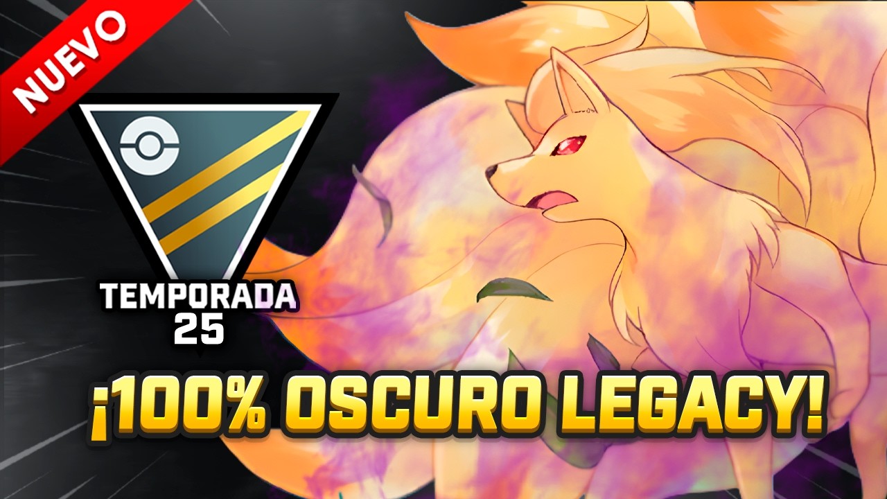 ¡SE AUTOCASTEA NINETALES KANTO 100% OSCURO en LIGA ULTRA (1500PC)! - GBL PvP POKÉMON GO T25