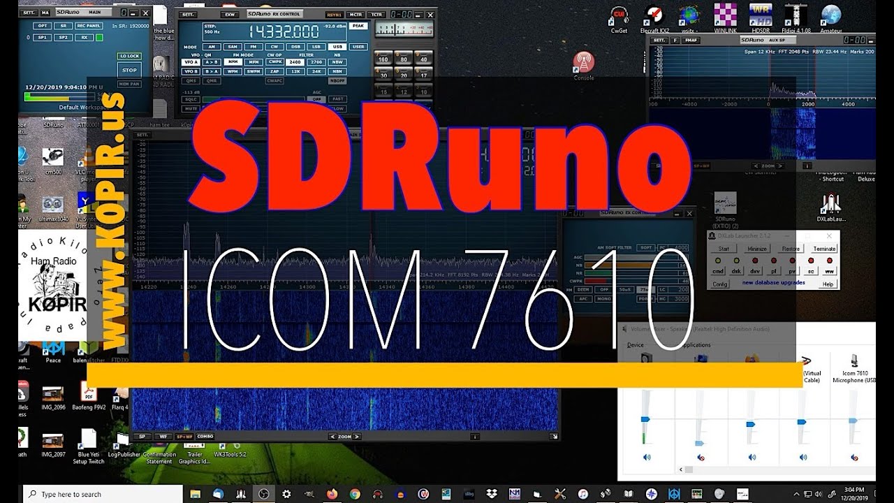SDRuno для Icom 7610