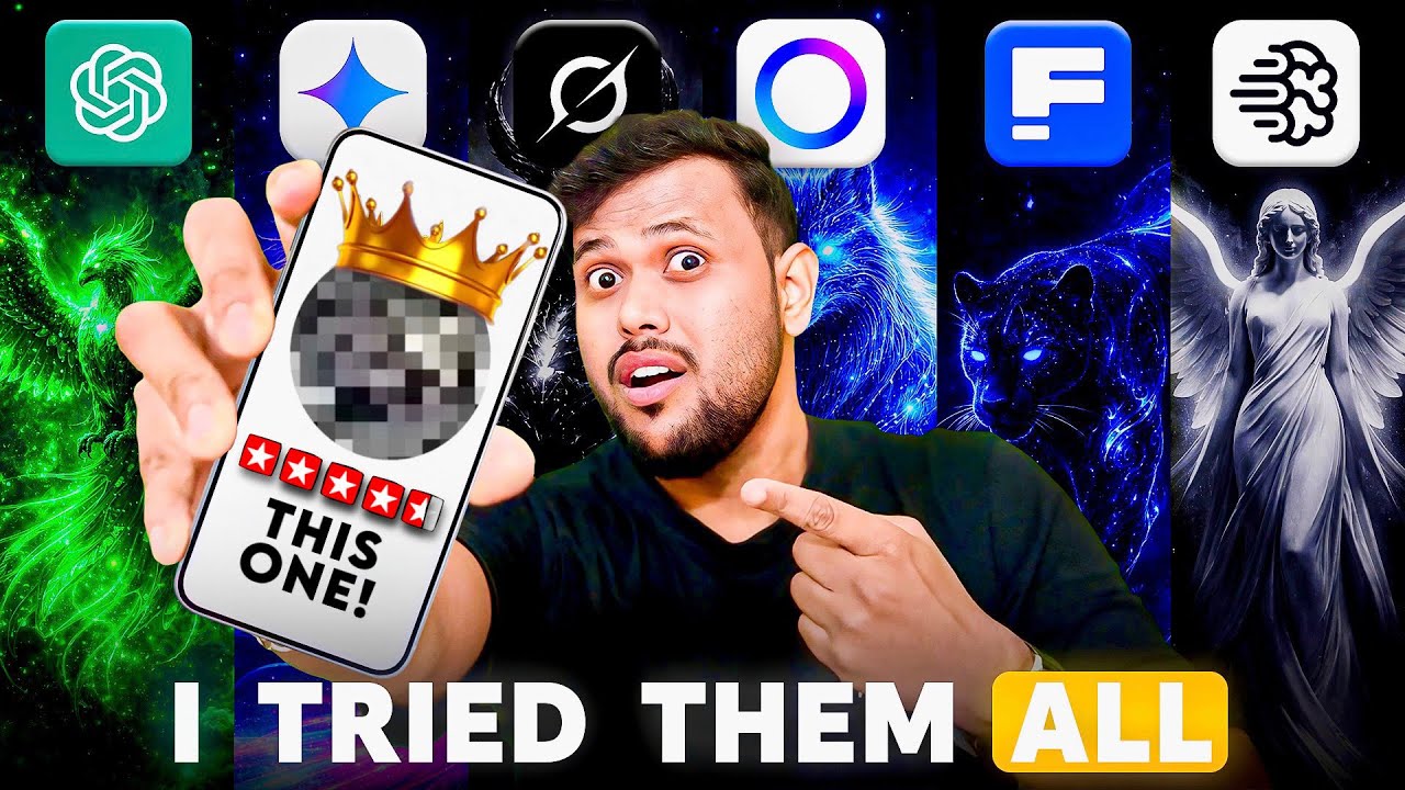I Tested ALL AI Image Generators — Only ONE Is the Best