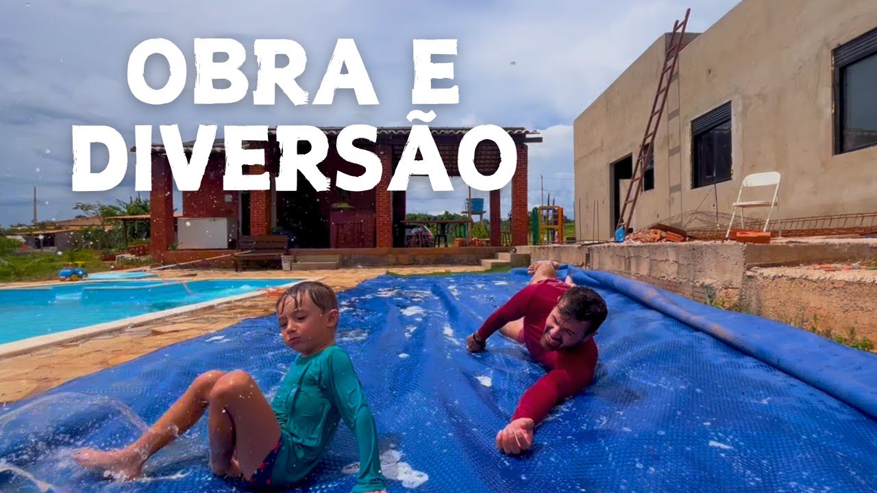 CHÁCARA TEM TRABALHO MAS TAMBÉM TEM MUITA DIVERSÃO | SÍTIO DO ZERO