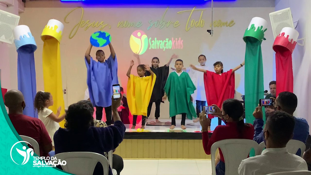 O Maior Pintor do Mundo - Apresentação: Escolinha Salvação Kids