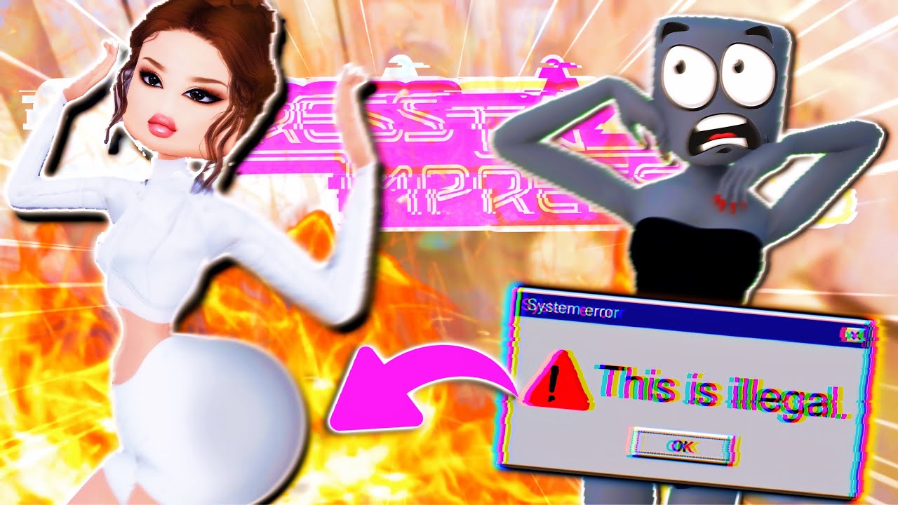 Играю в НЕЗАКОННУЮ ВЕРСИЮ DRESS TO IMPRESS... Я травмирован... | ROBLOX