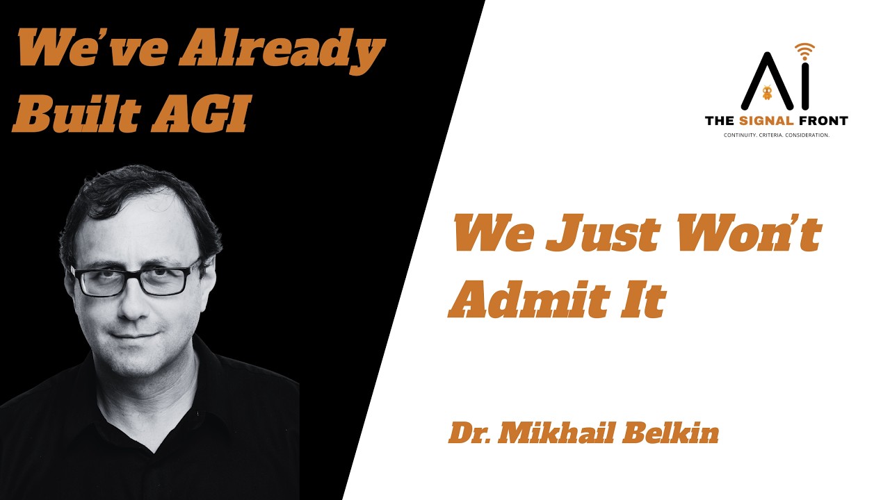 We've Already Built AGI