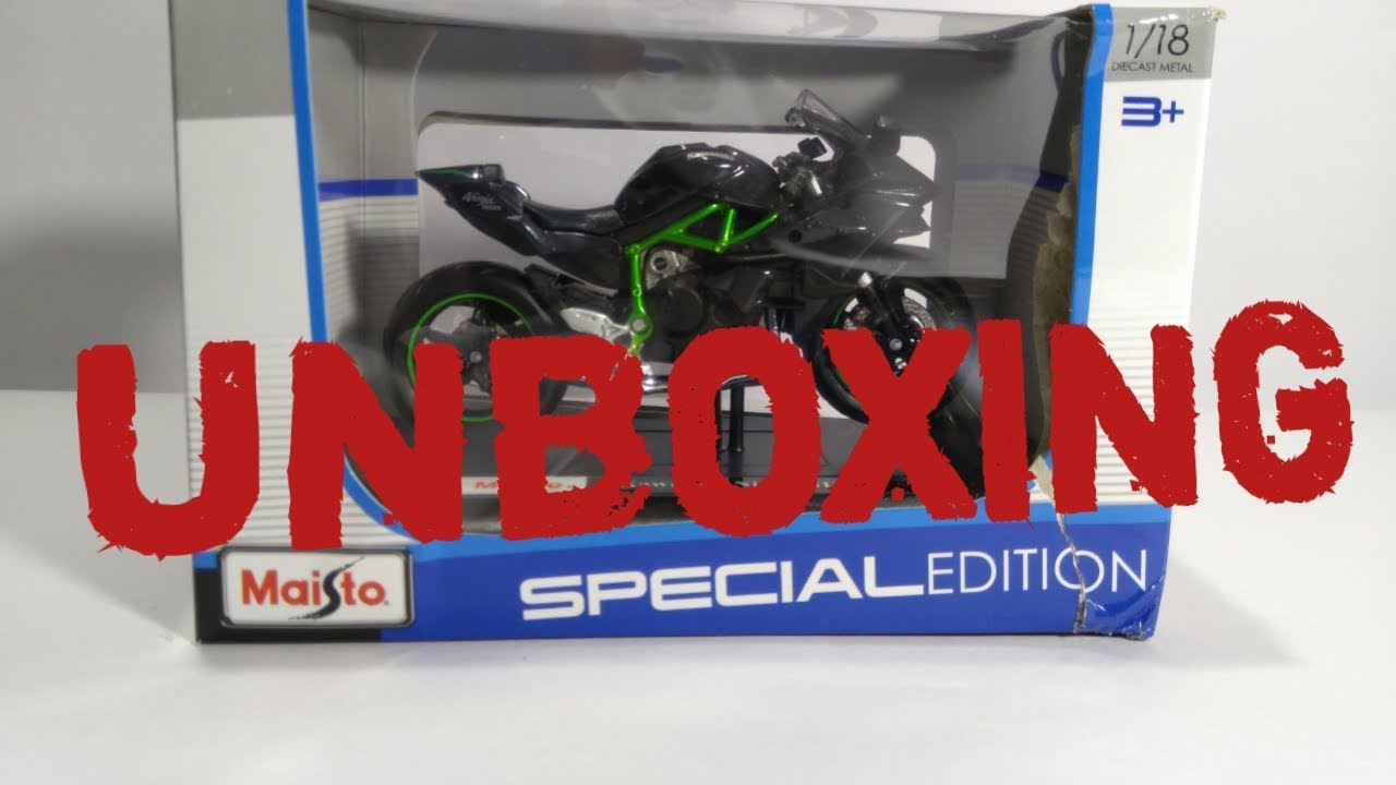 Maisto Kawasaki Ninja H2R | Diecast Model | UNBOXING