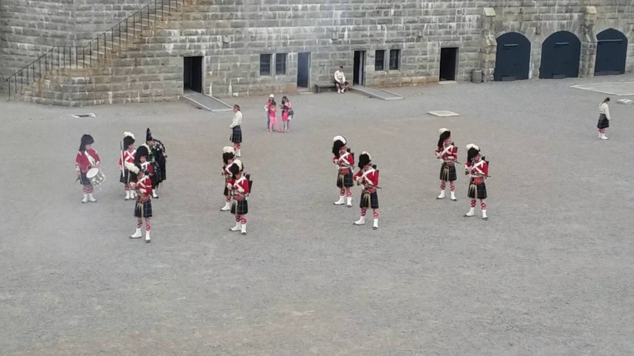 Halifax Citadel Final Peak Season Drill Show Aug. 31, 2016