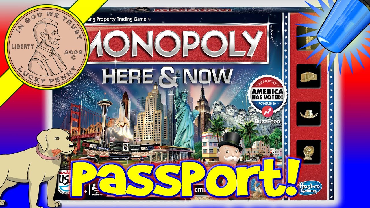 How To Play The Game Monopoly Here & Now, I'm the Banker! Family Kids Board Game Night!