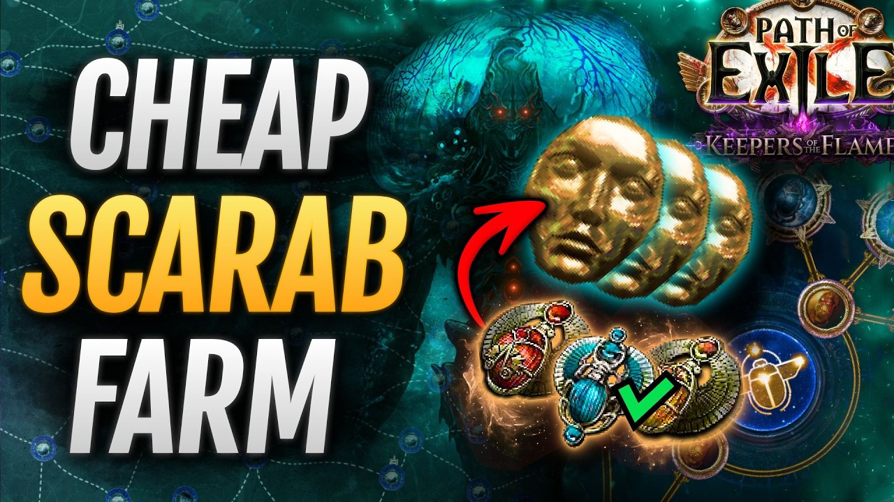 [PoE 3.27] How to FARM SCARABS for CHEAP - In Depth Guide for Atlas Tree Strategy - Path of Exile