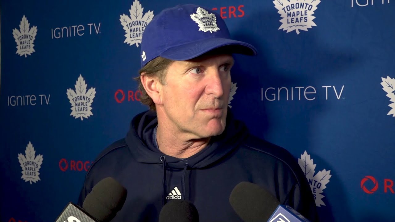 Maple Leafs Morning Skate: Mike Babcock - December 18, 2018