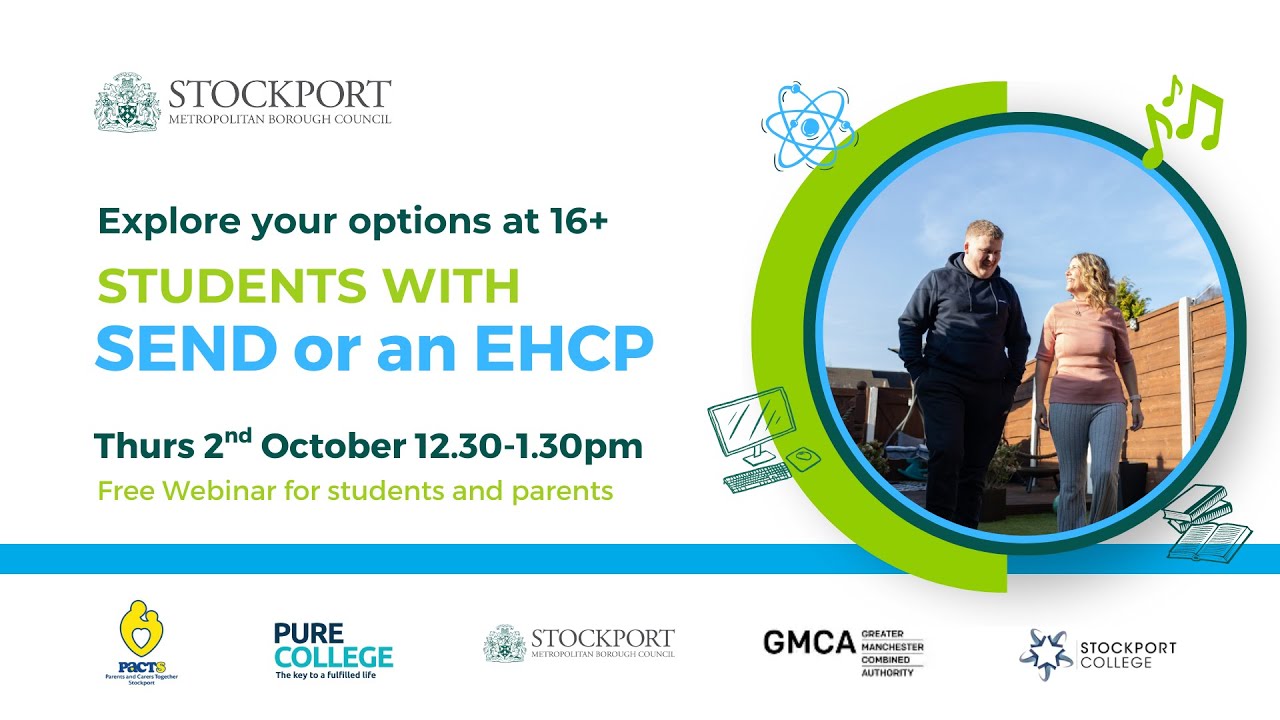 Options at 16+ for students with SEND, an EHCP or additional Support Needs