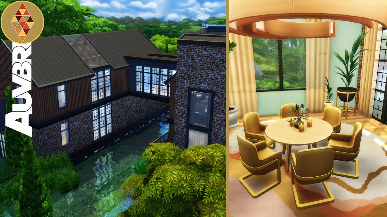Industrial Mansion (Spencer-Lewis-Kim REMAKE) #thesims4 #rebuildtheworlds #remake