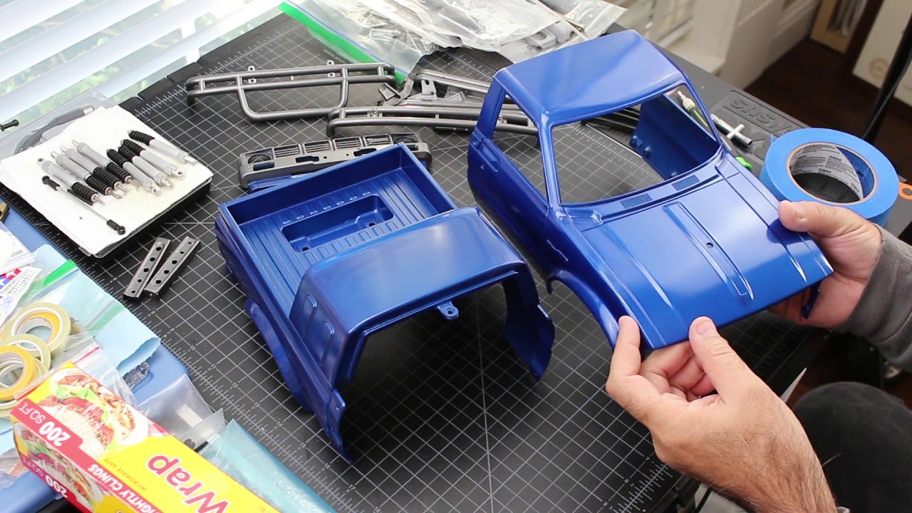Реставрация винтажного автомобиля Tamiya Bruiser — Часть 6. Окраска и кузов.