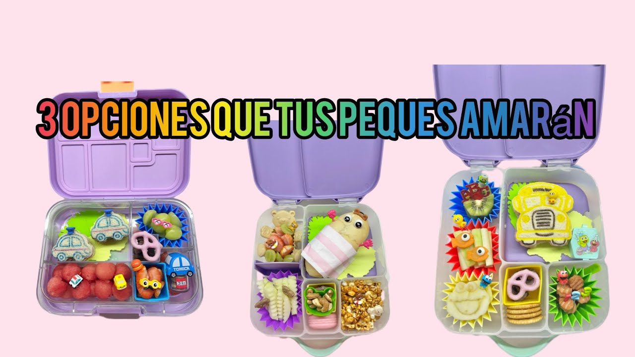 Loncheras Creativas: 3 Ideas Súper Fáciles y Ricas