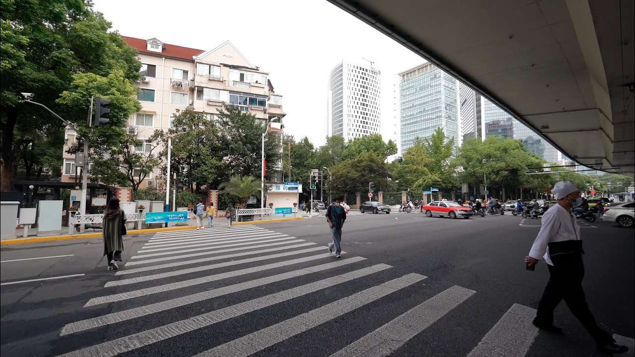 【Shanghai Walking Tour 】Wulumuqi Road（N）【4K ASMR】CHINA