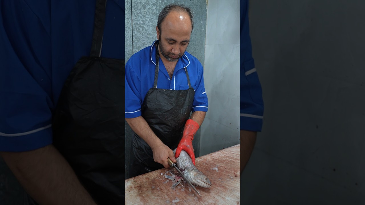 Terrifying Spiny Fish Butchered Like a Pro &ndash; Lizardfish