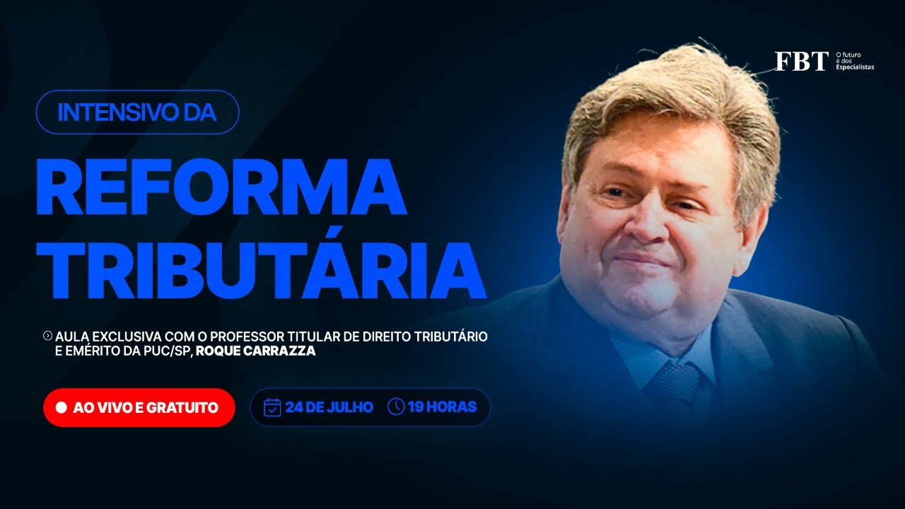 Aula Magna - NOVOS PRINCÍPIOS PREVISTOS NA EC 132/2023 E A IMUNIDADE DA CBS E DO IBS