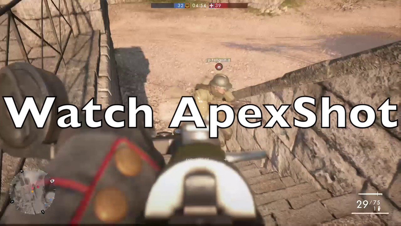 Battlefield 1 ApexShot
