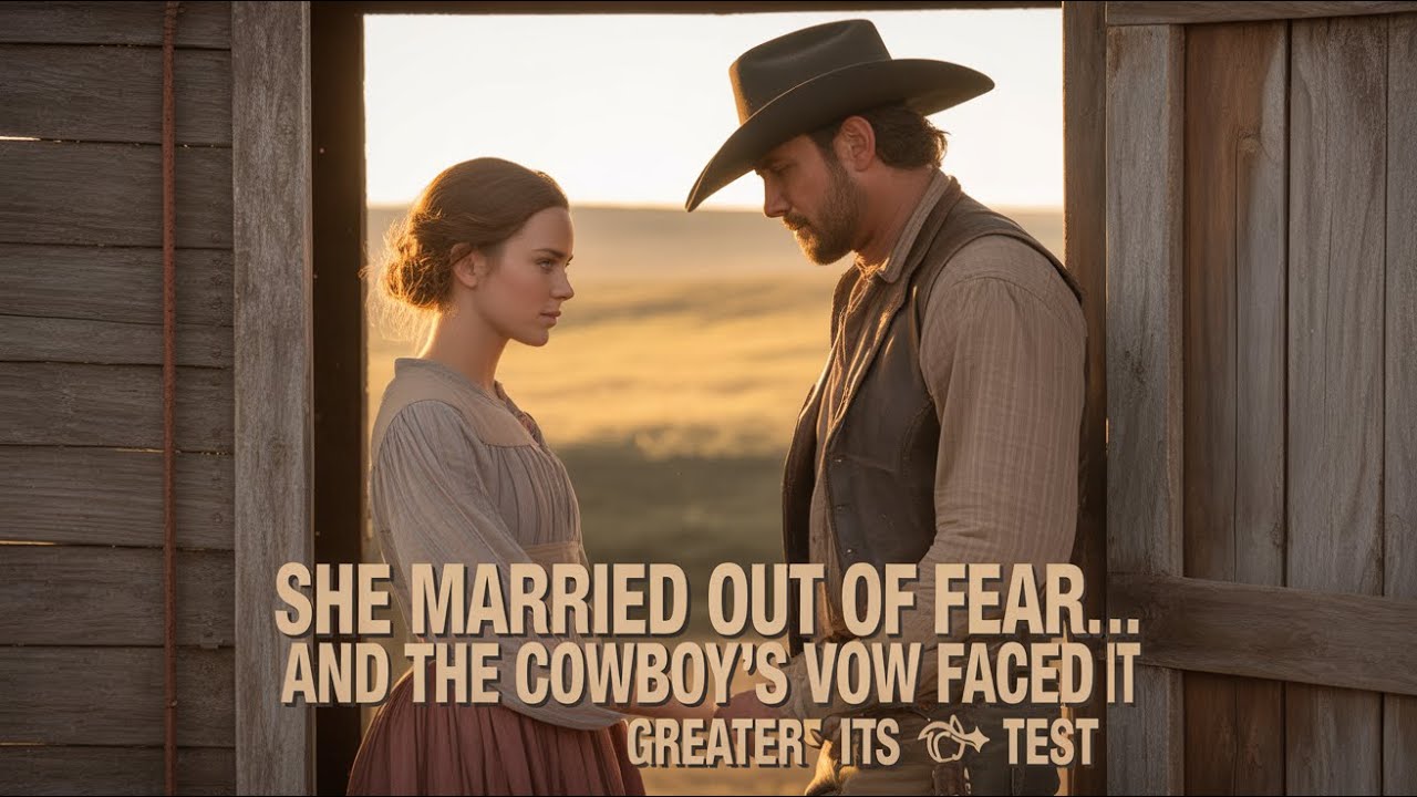 She married out of fear… and the cowboy’s vow faced its greatest test