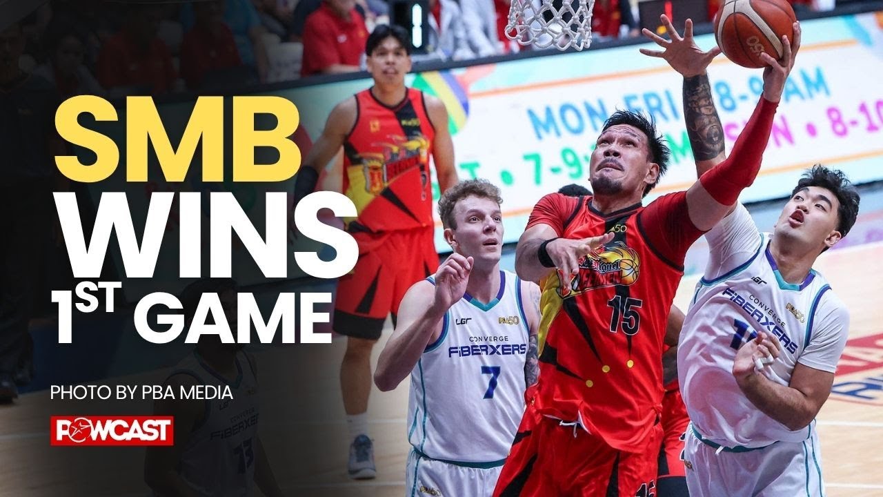 Krakern Explodes! SMB Wins against Converge! 103-99  PBA Game Recap