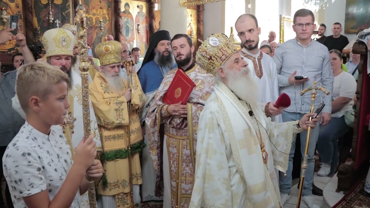 Беседа на Митрополит г. Петар, на интронизацијата на Митрополитот крушевско-демирхисарски г. Јован