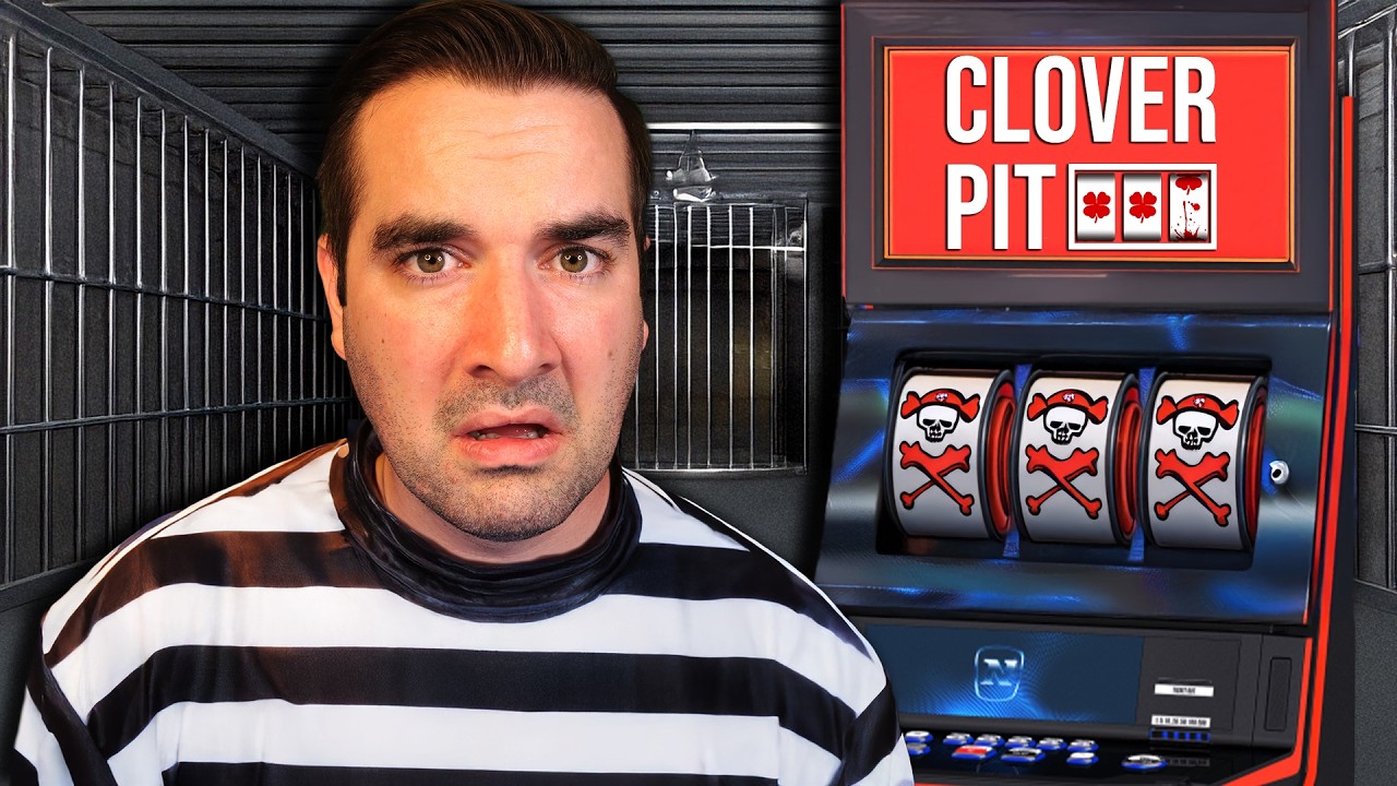 Trapped in a Cell With Nothing to do... BUT GAMBLE!? | Clover Pit (Indie Horror Game)