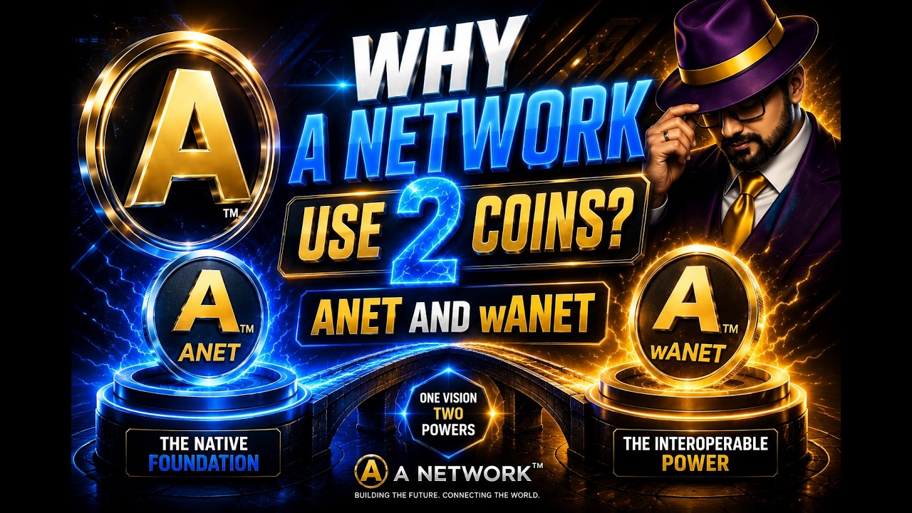 A Network | $ANET & $wANET | Why 2 Coins ? | #ANetwork #ANet #wANet