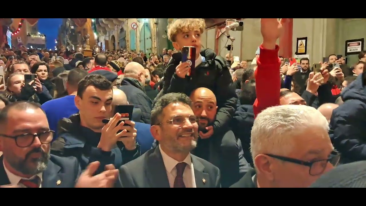 Festa ta San Pawl, Valletta, 2025. Purċissjoni.