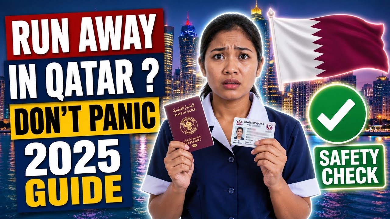Runaway in Qatar 2025 | What Happens & How To Stay Safe (Don’t Panic!) | Mexcreationtv