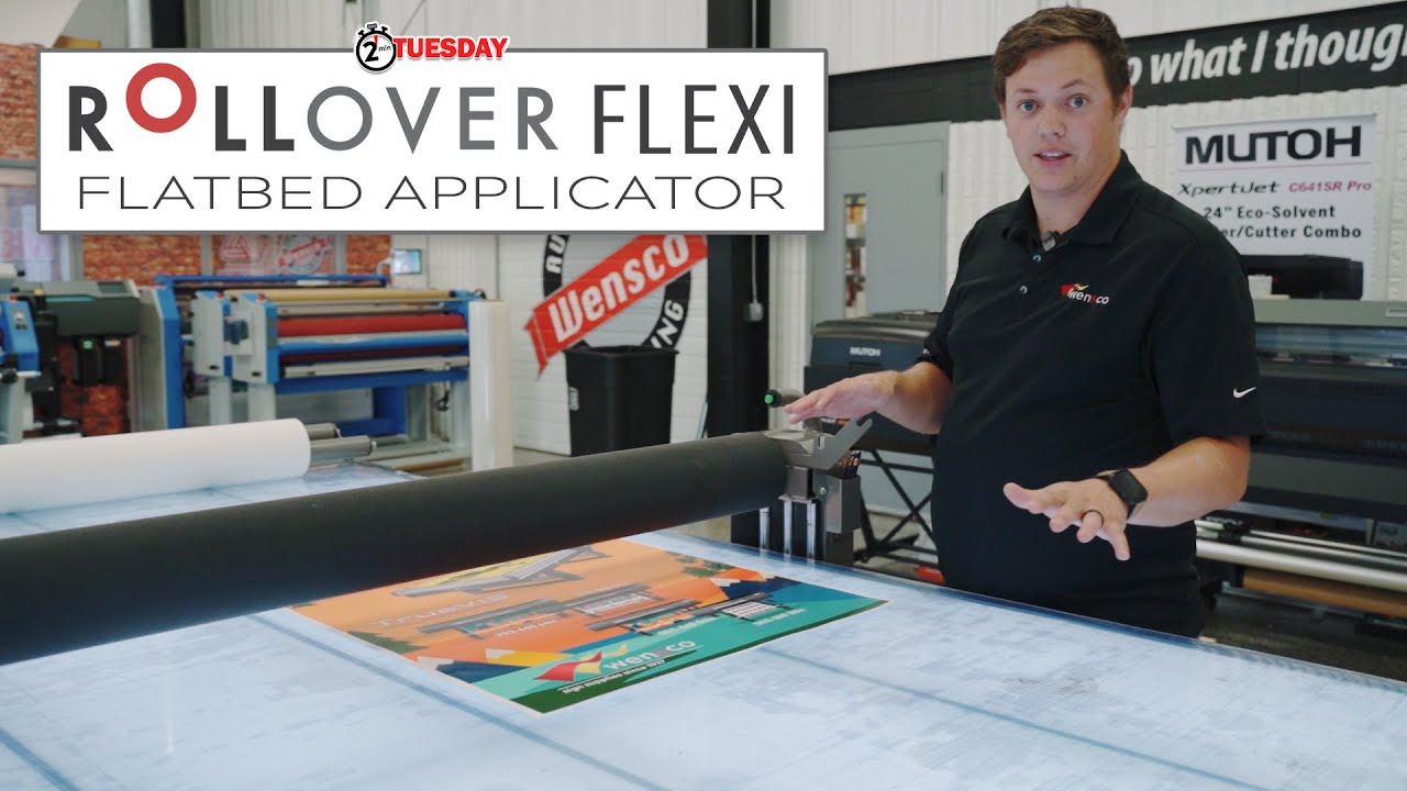 Аппликатор Rollover Flexi Flatbed | Вторник за 2 минуты