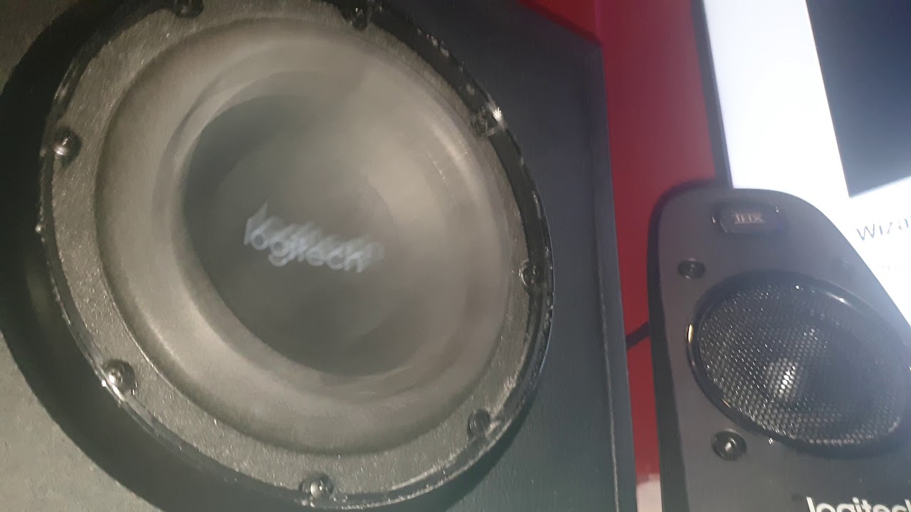 Logitech Z623 Max Volume Bass test! (Wizard x LK - So What Bass Boosted)
