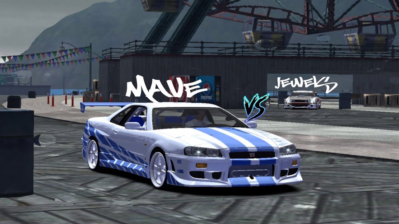 Ford Mustang GT vs 1999 Nissan Skyline GT-R R34 (Blacklist #8)
