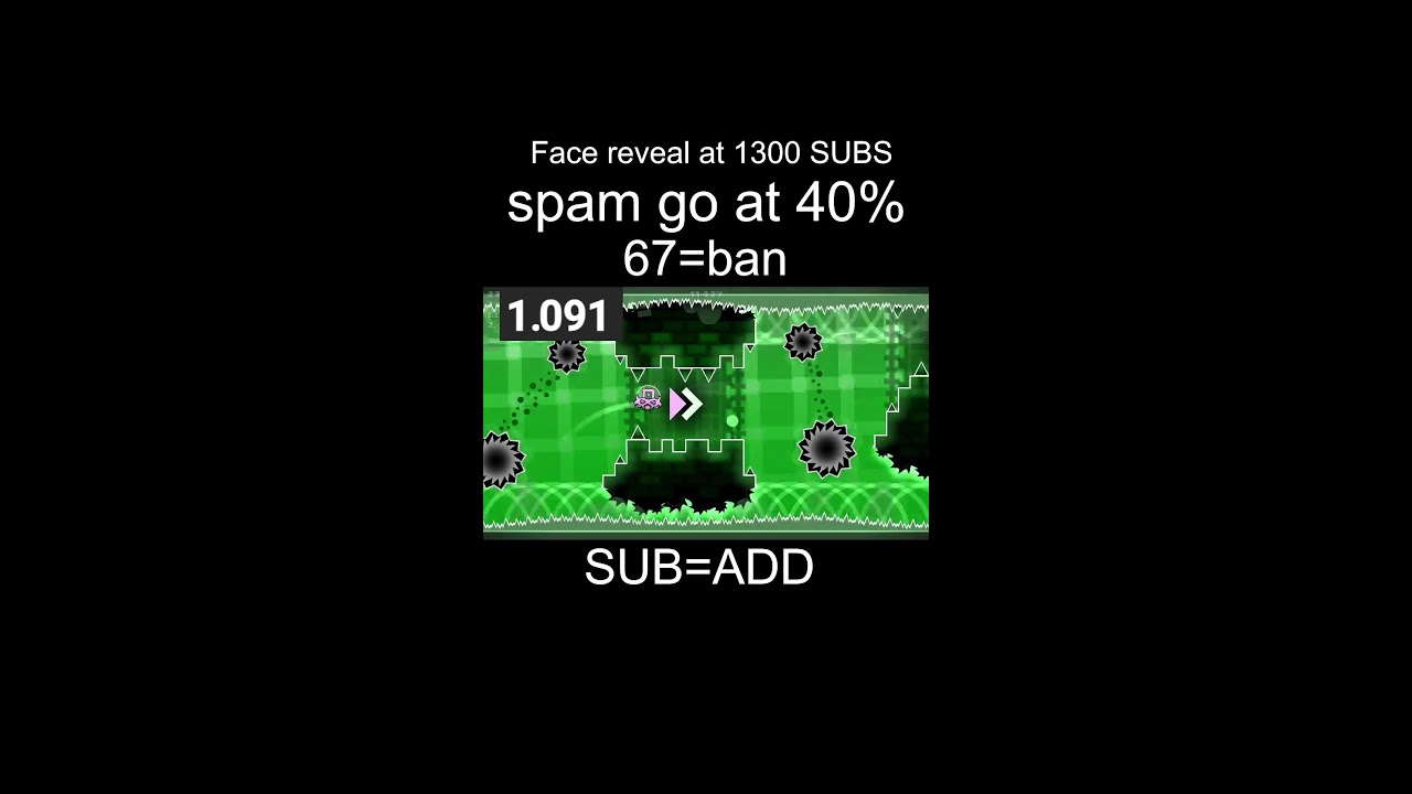 GEOMETRY DASH LIVE🔥🔴 go at 40%