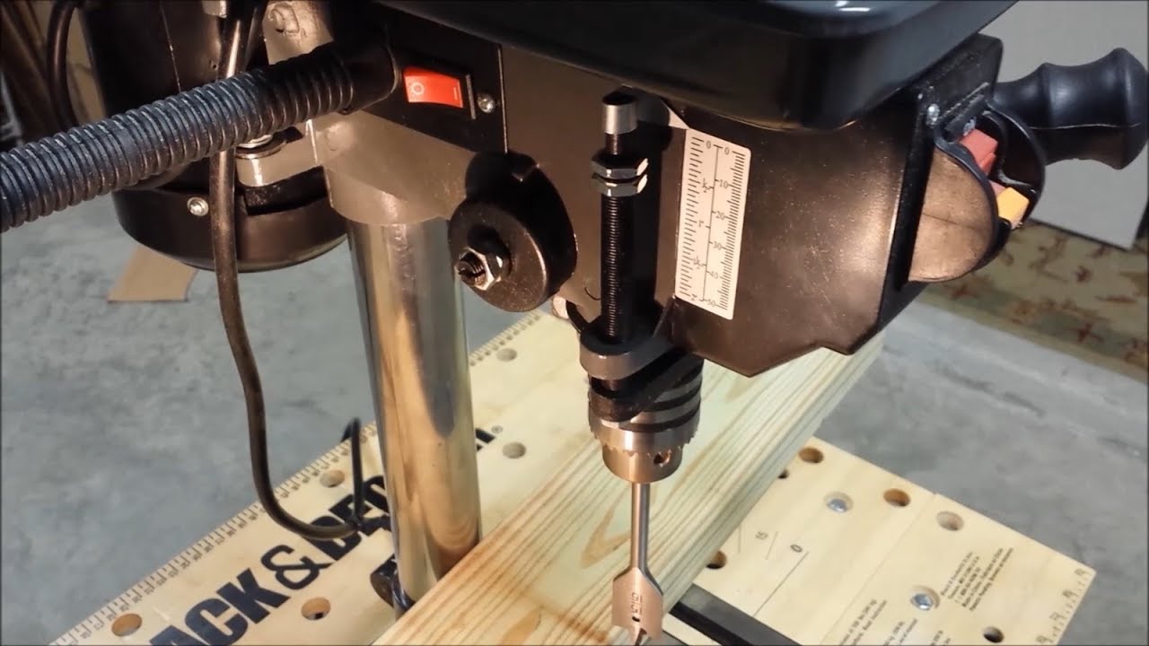 Harbor Freight Drill Press Depth Control Adjustment