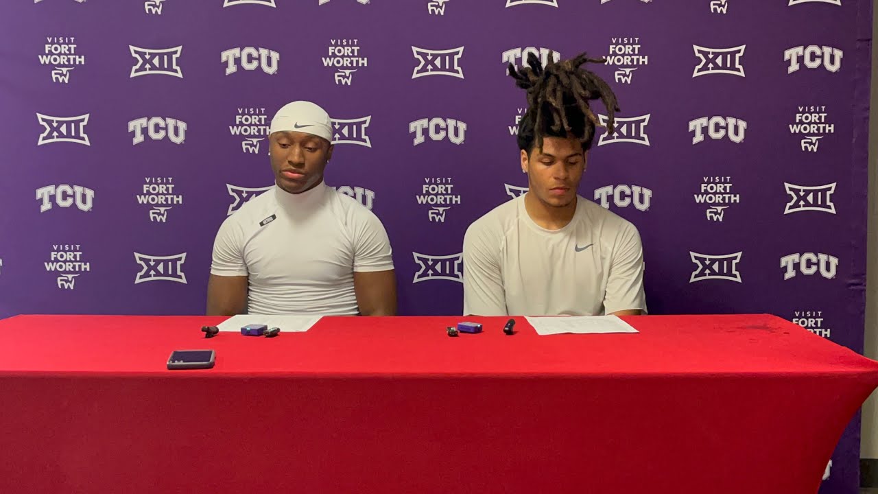 TCU players talk win over Houston; Jeremy Payne and Jordan Dwyer