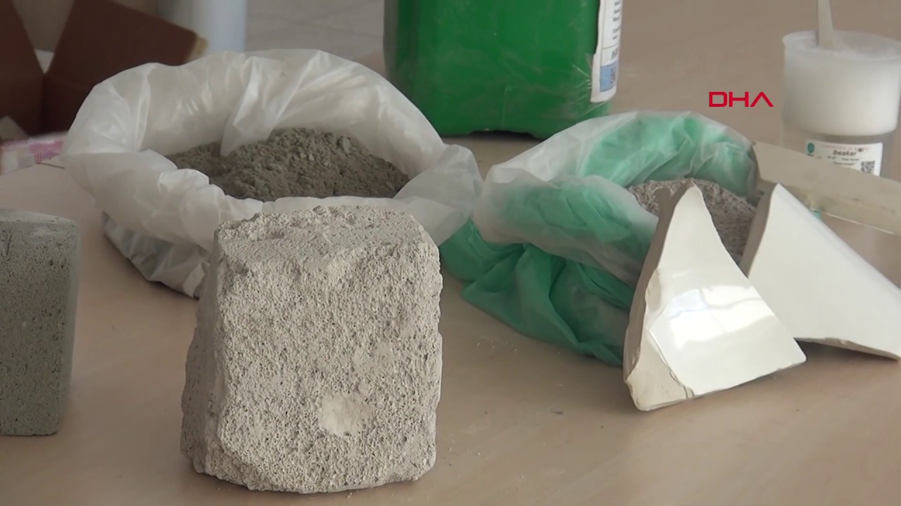 Seramik atıklarından ürettikleri köpük betonla maliyeti düşürdüler