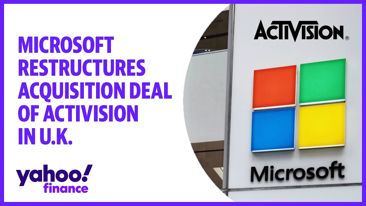 Microsoft restructures acquisition deal of Activision in UK