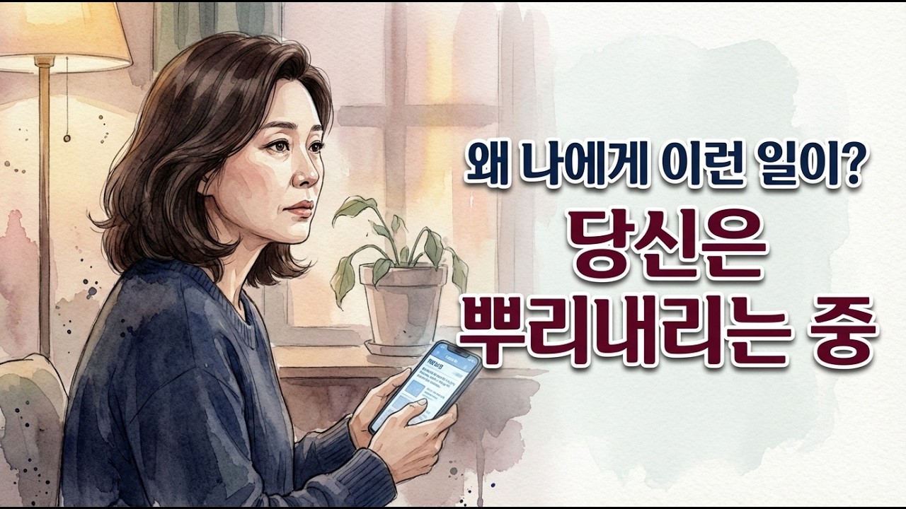 왜 나만 뒤처질까? 당신의 '늦음'이 가장 귀한 이유