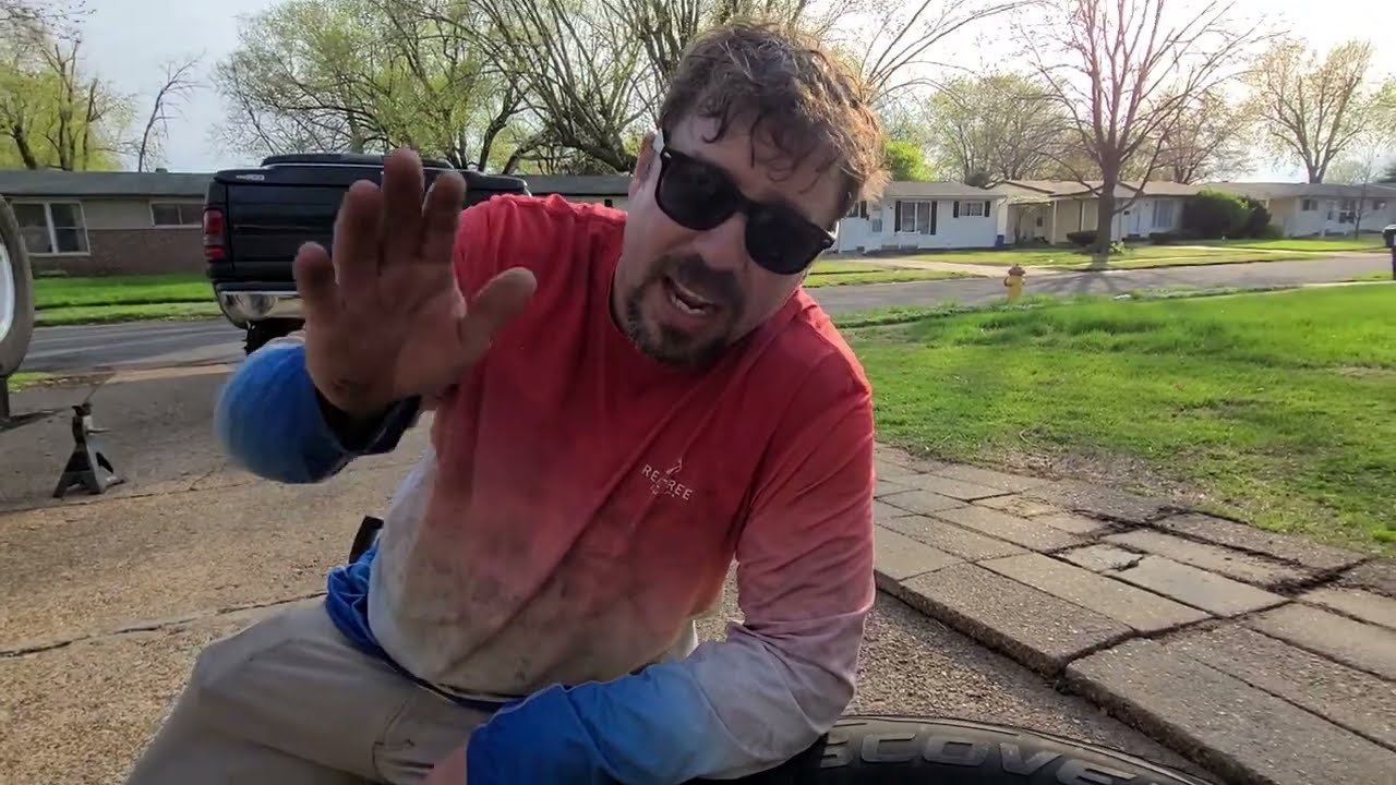 How to find slow leak in tire and repairing replacing valve stem at home.